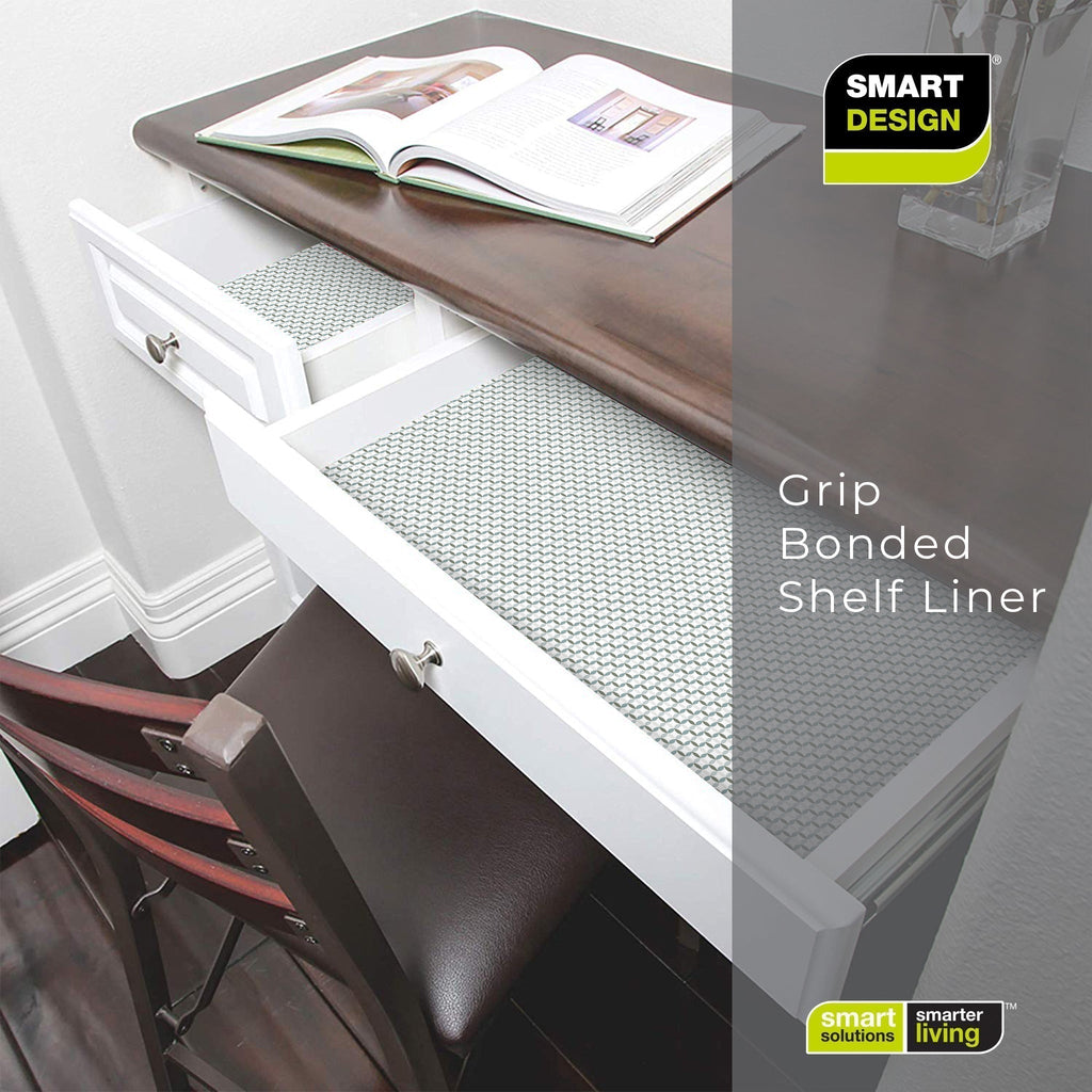 Bonded Grip Shelf Liner - 12 Inch x 10 Feet - Non-Adhesive
